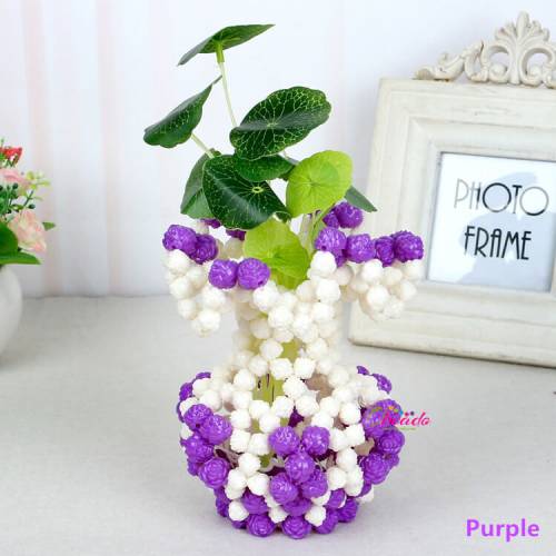 Handmade Decorative Beaded Vase 1