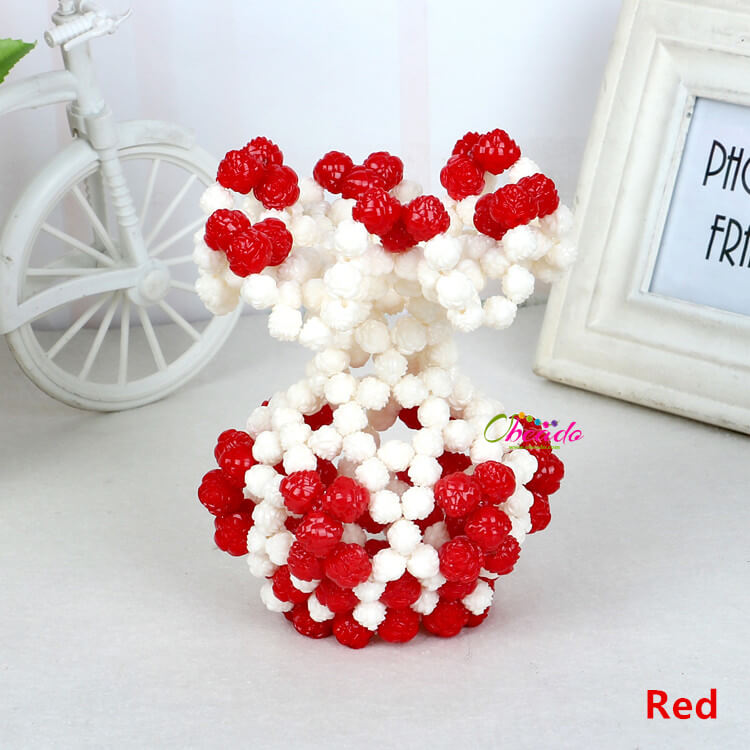 Handmade Decorative Beaded Vase - Image 8