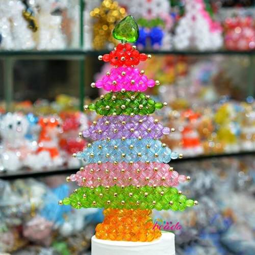 Crystal Bead Christmas Tree Wholesale 1