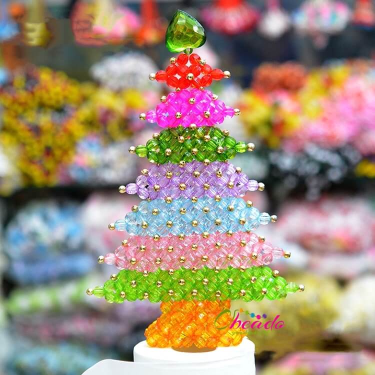 Crystal Bead Christmas Tree Wholesale - Image 4