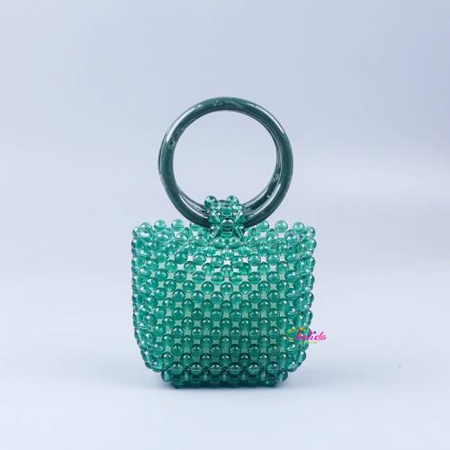 Bead Hand Bag with Handle 1