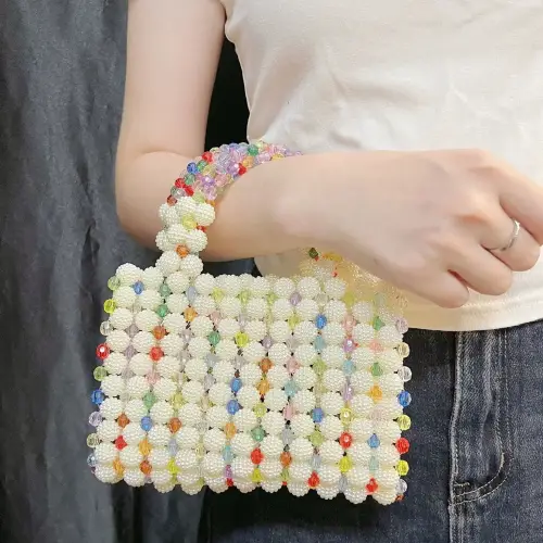 Bead Tote Bag for Wedding Party 1 - Obeado