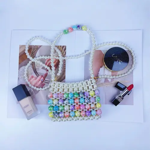 Colorful Beads Sling Bag 1 - Obeado