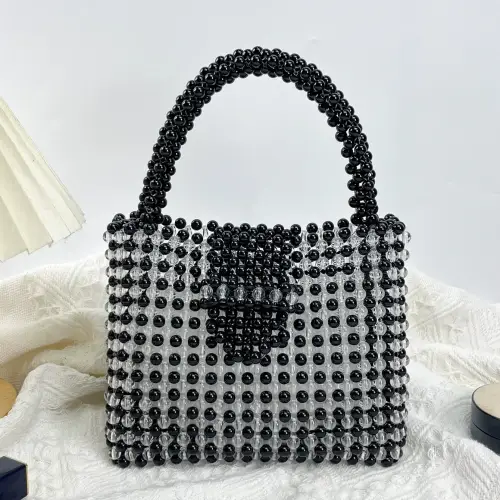 Glass Bead Bag with Handle 1 - Obeado