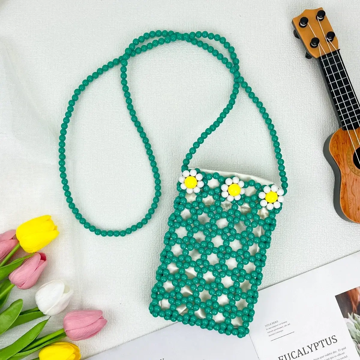Handmade Bead Bag for Wholesale - Image 2