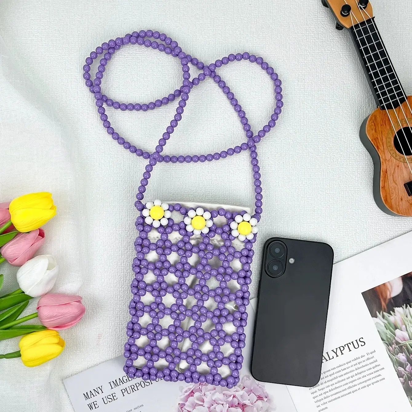 Handmade Bead Bag for Wholesale - Image 3