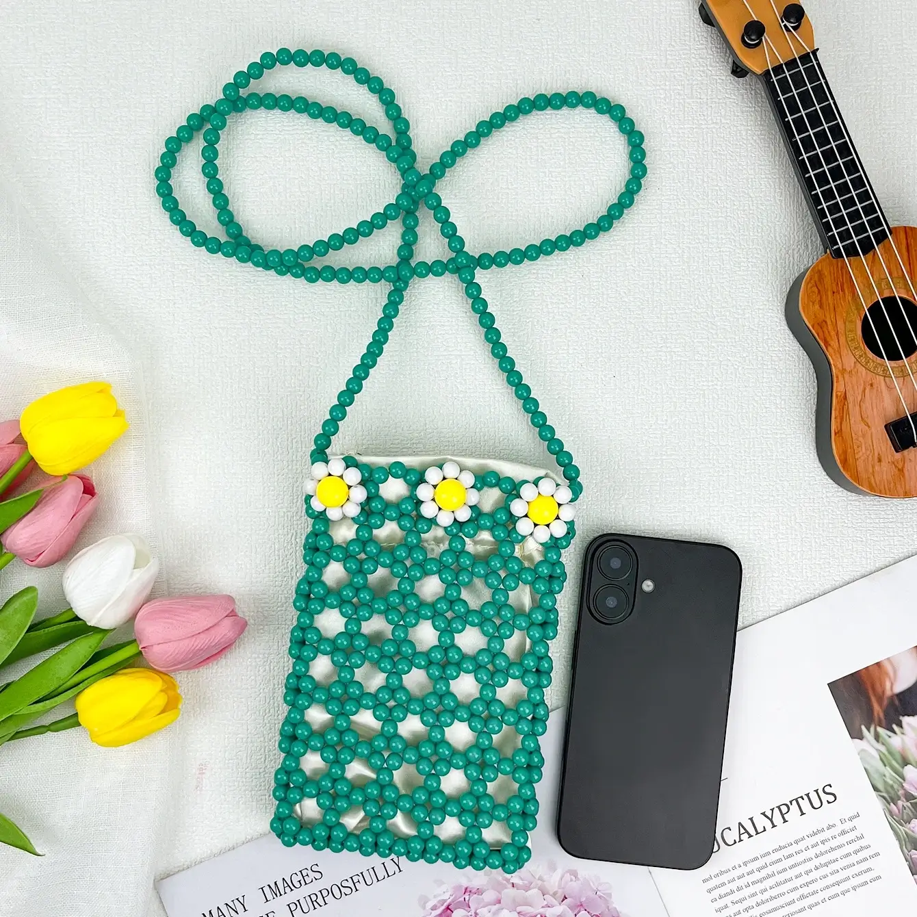 Handmade Bead Bag for Wholesale - Image 4