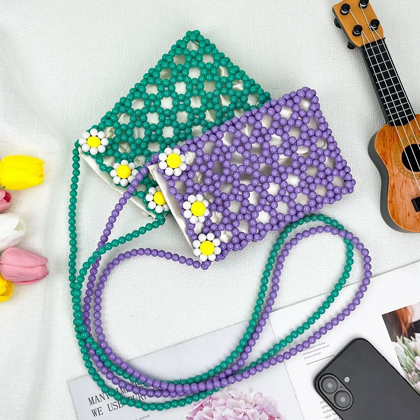 Handmade Bead Bag for Wholesale - Image 5