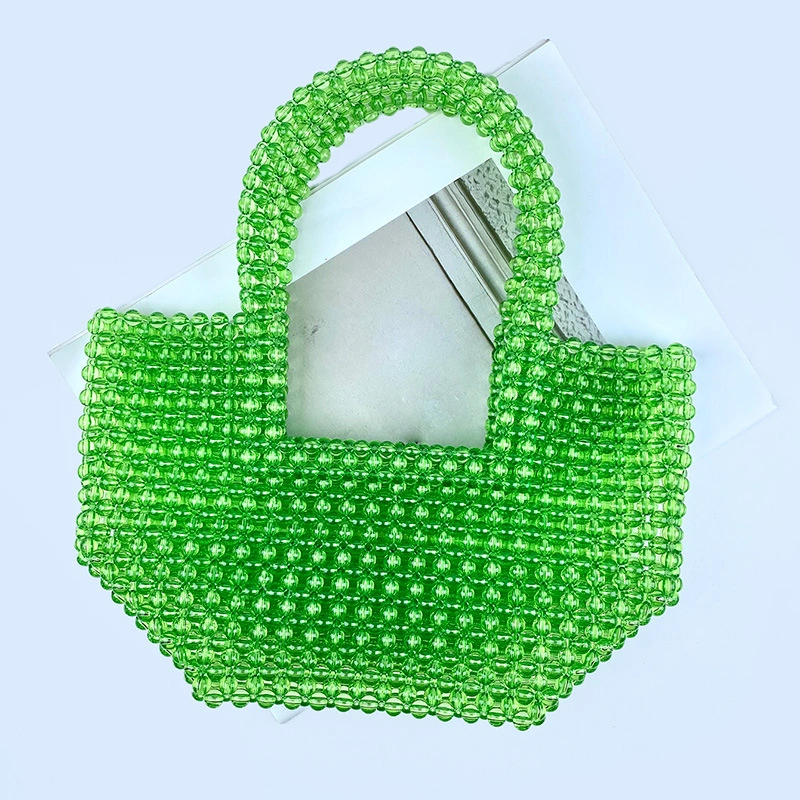 Handmade Crystal Bead Bag for Women - Image 4