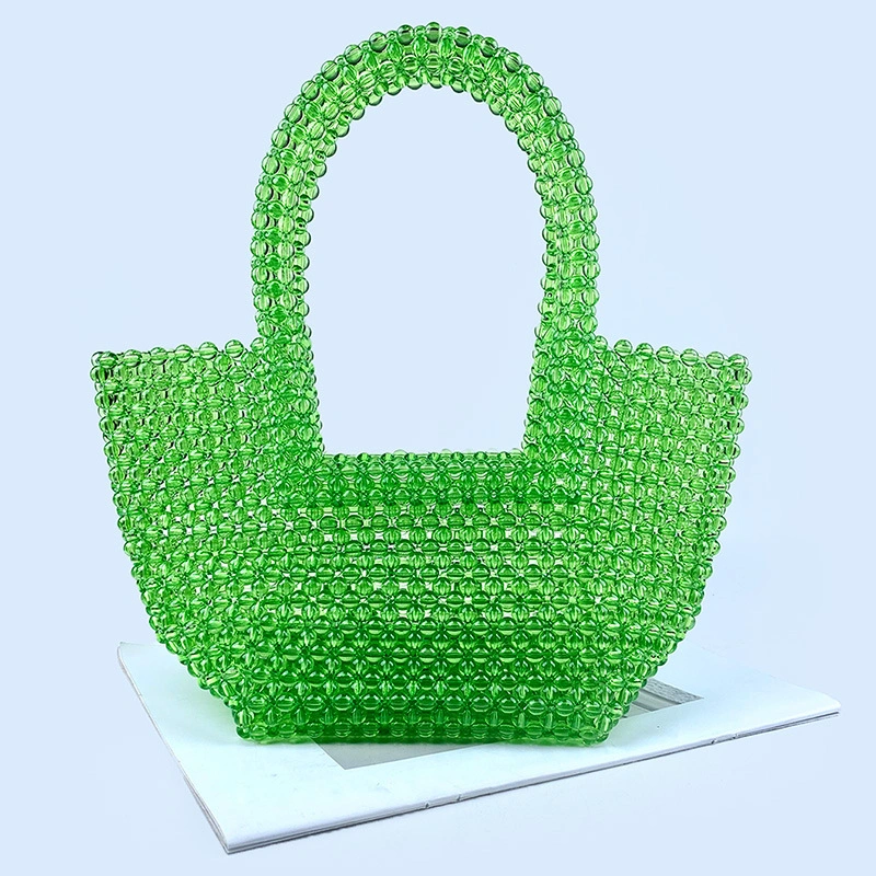 Handmade Crystal Bead Bag for Women - Image 5