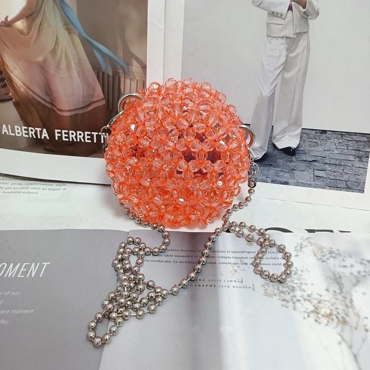 Round Acrylic Bead Bag 1 - Obeado