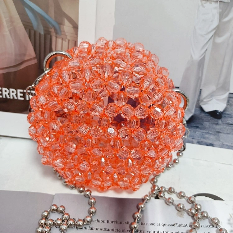 Round Acrylic Bead Bag Wholesale - Image 5
