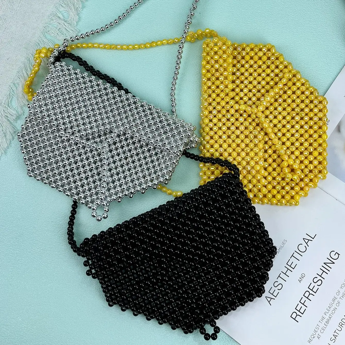 Beaded Clutch Purse for Ladies and Women - Image 11