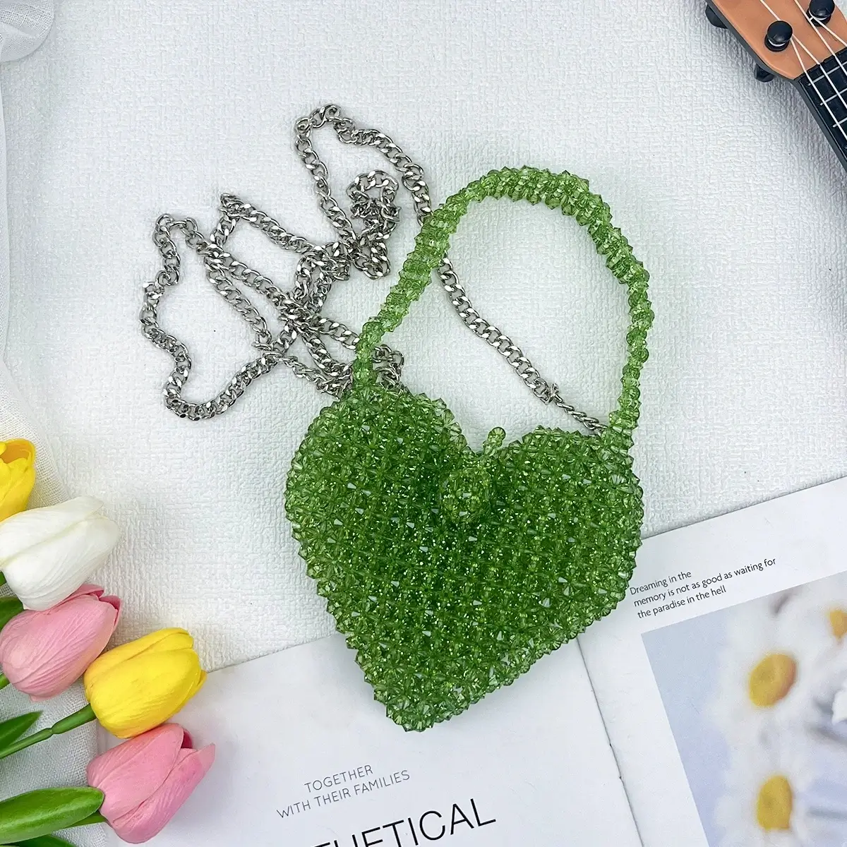 Crystal Beaded Purse for Ladies Use - Image 3