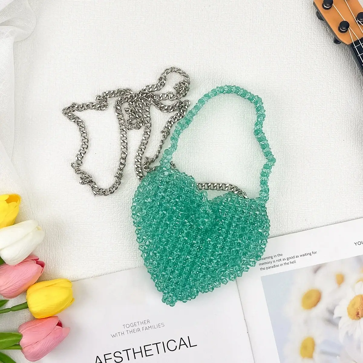 Crystal Beaded Purse for Ladies Use - Image 4