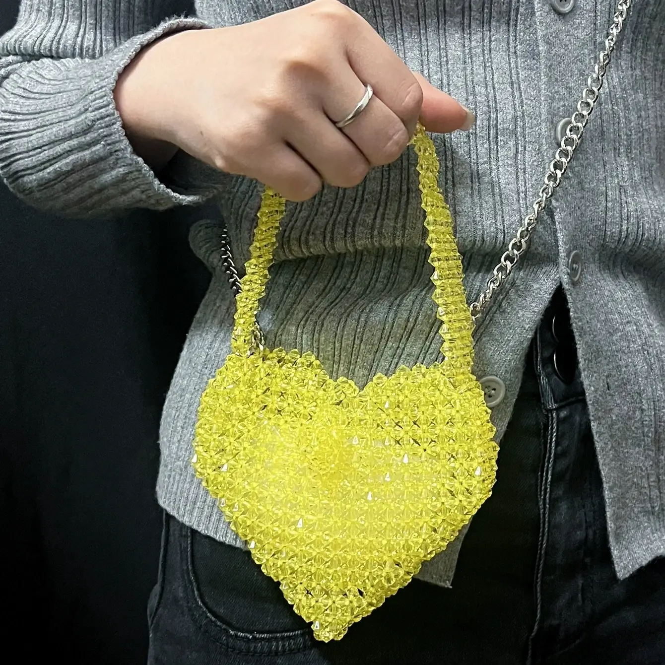 Crystal Beaded Purse for Ladies Use - Image 6