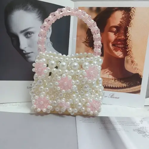 Custom Handmade Pearl Bag 1 - Obeado