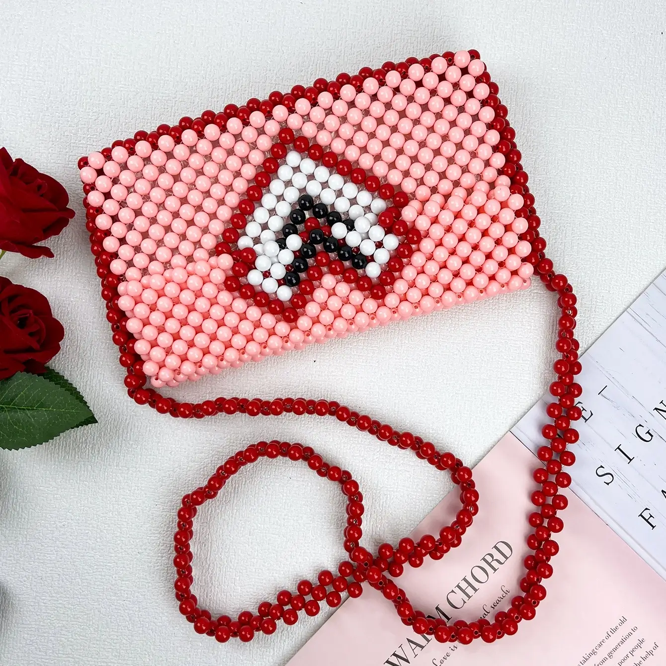Handbag Beaded Purse for Wholesale - Image 2