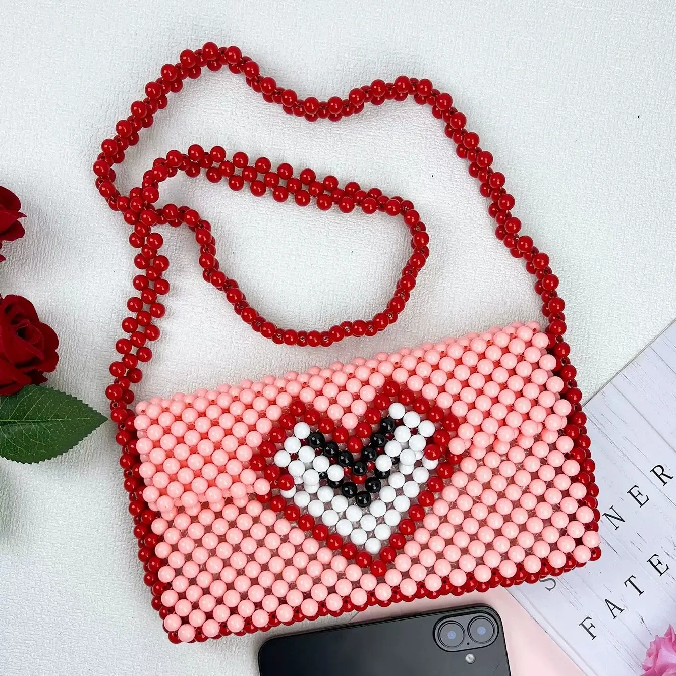 Handbag Beaded Purse for Wholesale - Image 3