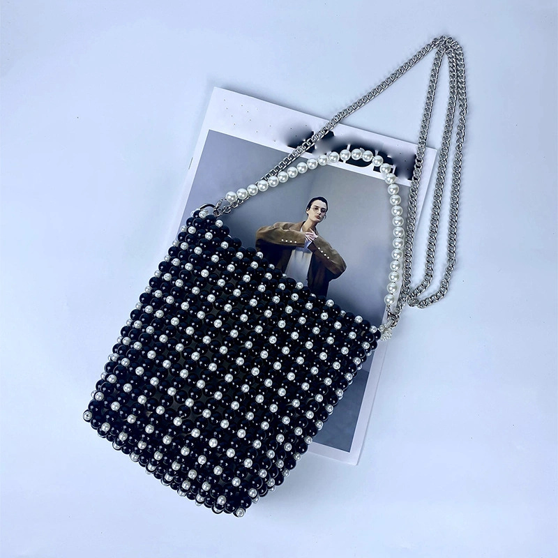 Handmade Pearl Crossbody Bag for Women - Image 14