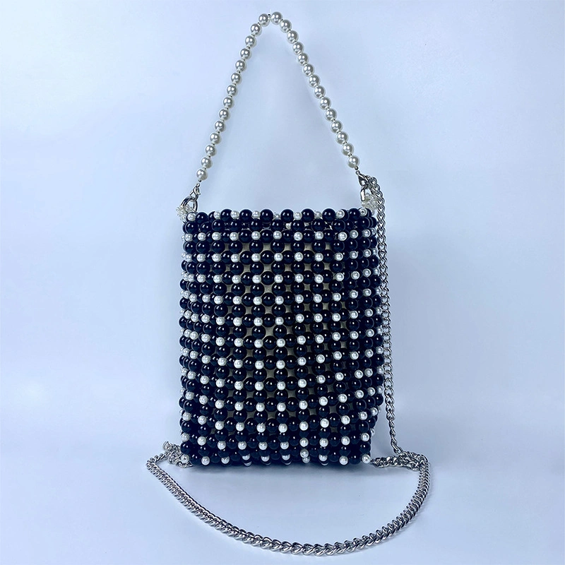 Handmade Pearl Crossbody Bag for Women - Image 15