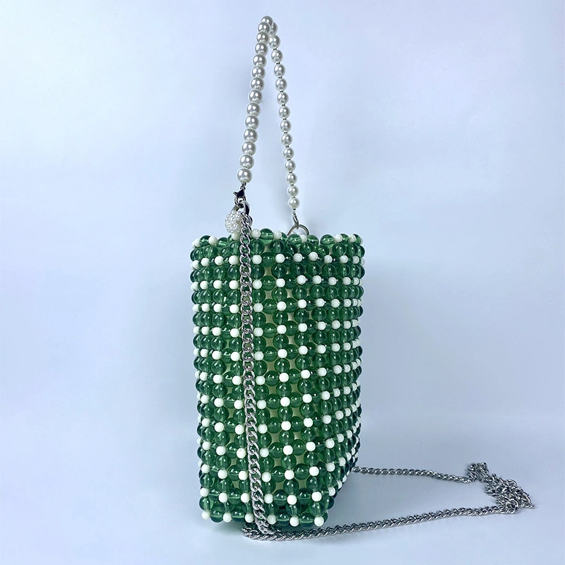 Handmade Pearl Crossbody Bag for Women - Image 6