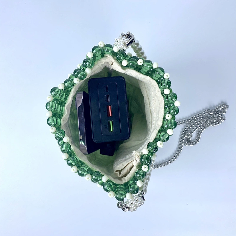 Handmade Pearl Crossbody Bag for Women - Image 7
