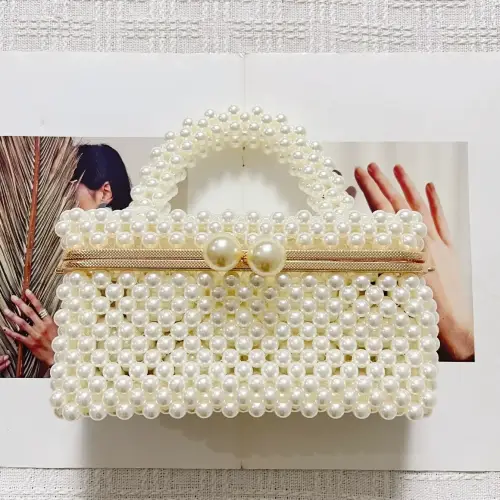 Readymade Pearl Bag for Wedding Party 1 - Obeado