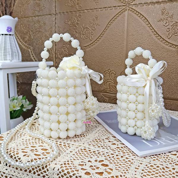 Bead Tote Bag for Wedding Party 3