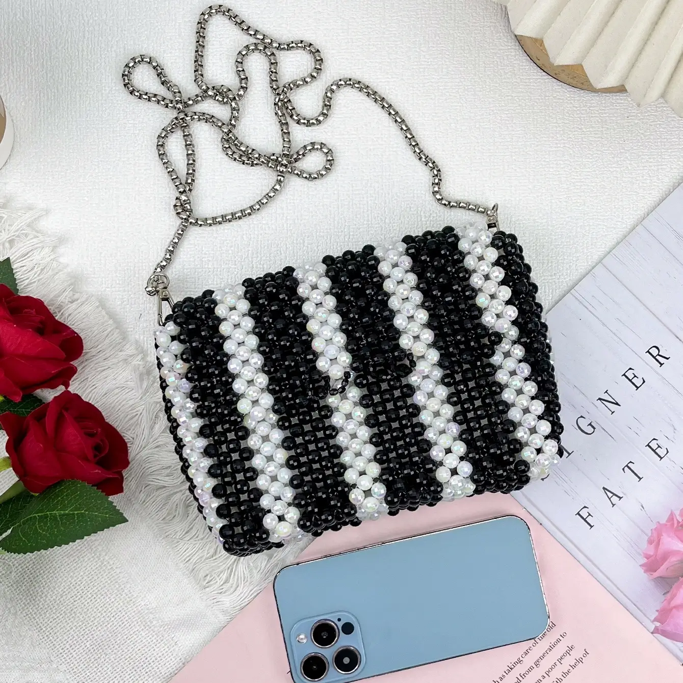 Pearl Purses Handbags for Wholesale - Image 3