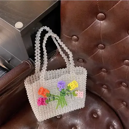 Personalized Pearl Bridal Bag 1 - Obeado
