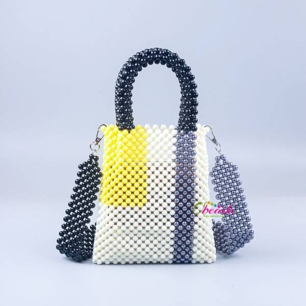 Ready Made Beaded Tote Bag 1