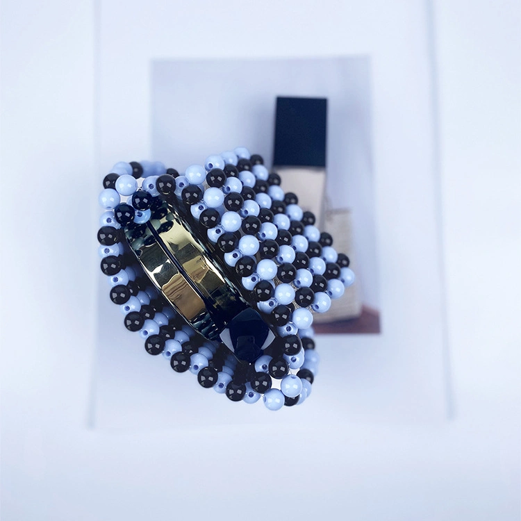 Vintage Pearl Handbag for Lady Use - Image 4