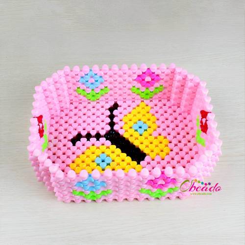 Butterfly Candy Tray Beaded Home Decor 1