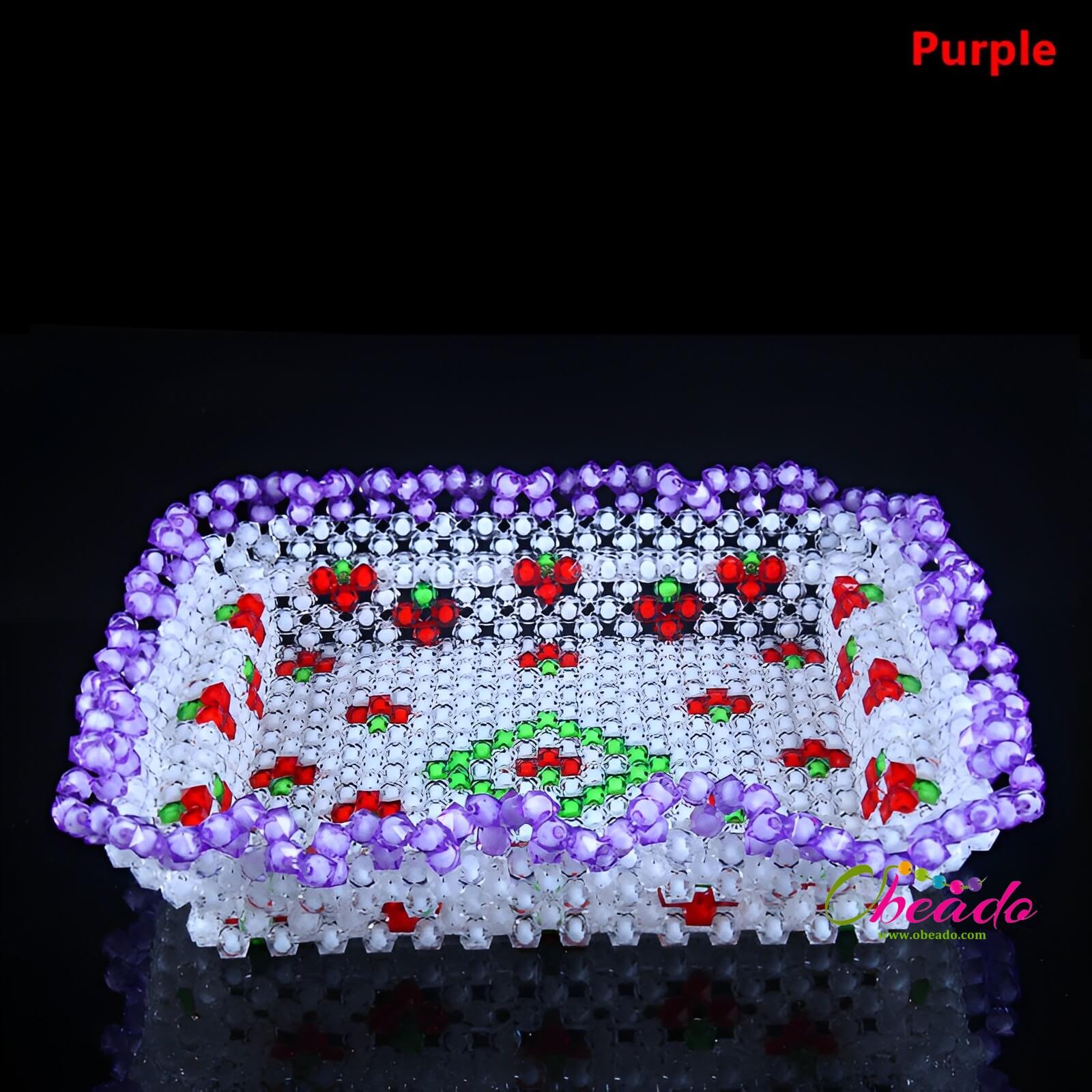 Rectangular Candy Tray Beaded Home Decor - Image 4