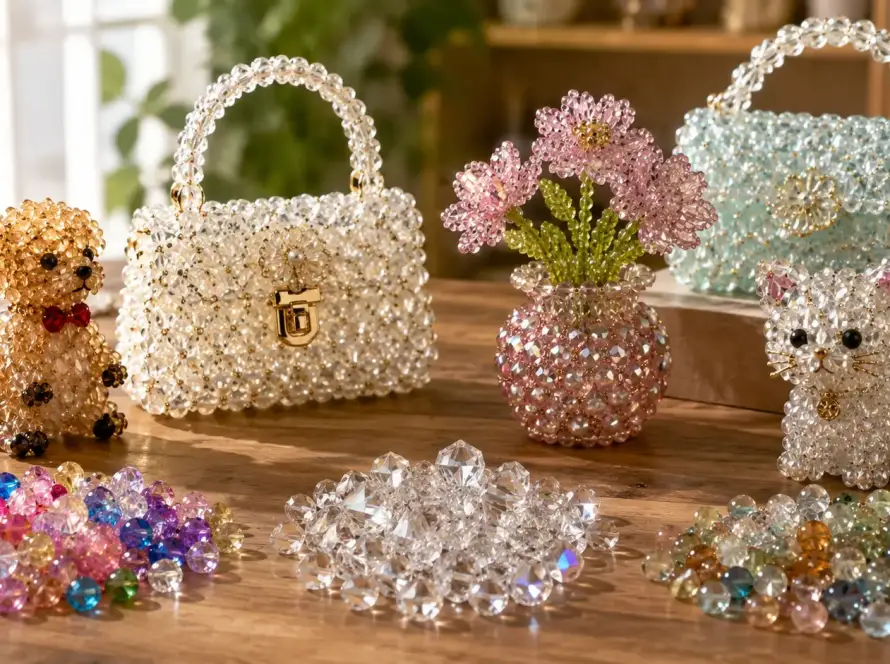 Bead Craft Supplies Explained Acrylic vs. Crystal vs. Glass for Wholesale Buyers