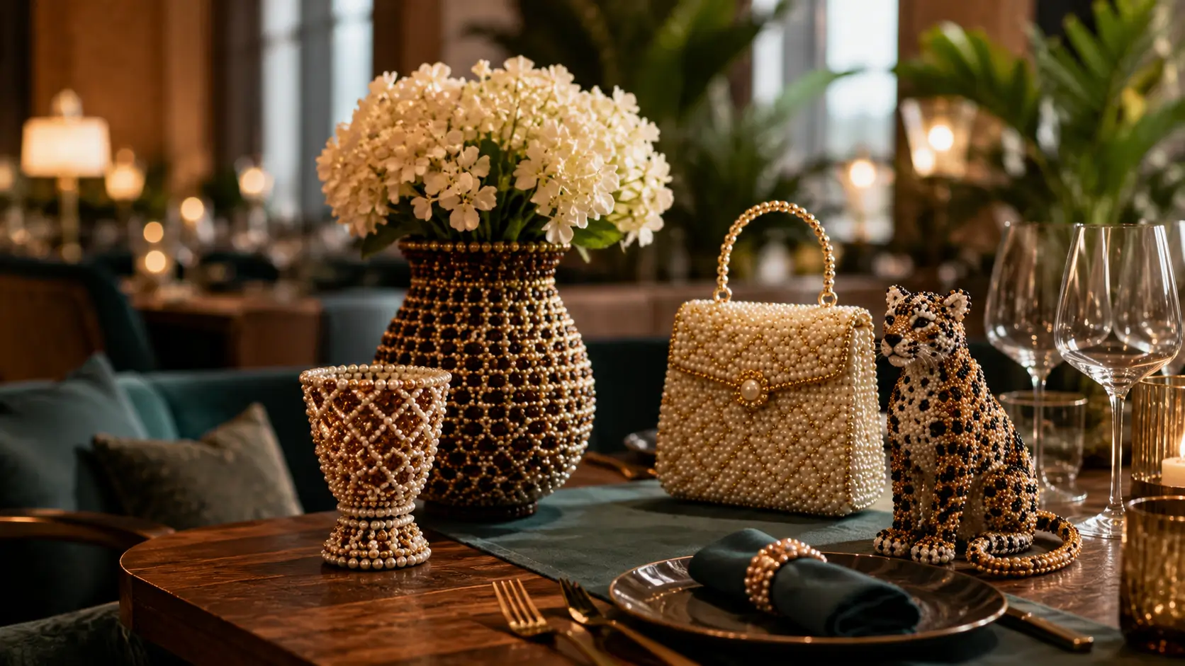 Beaded Crafts for Restaurant