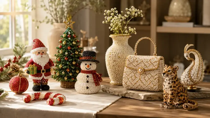 Christmas Bead Crafts vs. Year-Round Beaded Decor