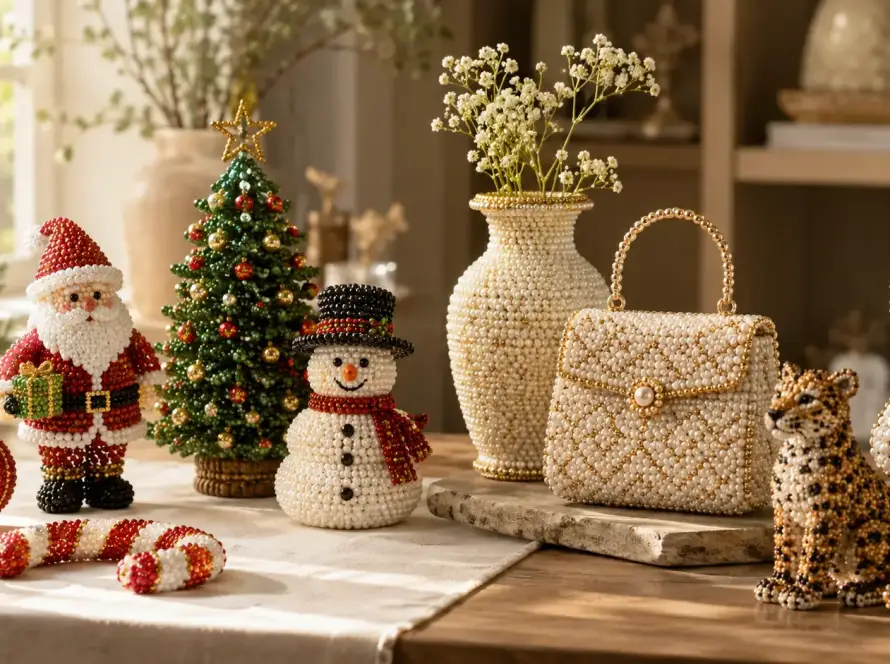 Christmas Bead Crafts vs. Year-Round Beaded Decor