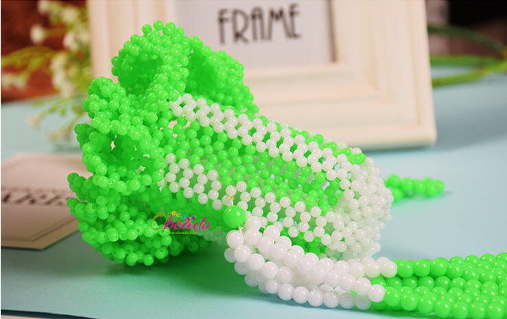 Decorative Cabbage Handmade Beaded Craft - Image 5