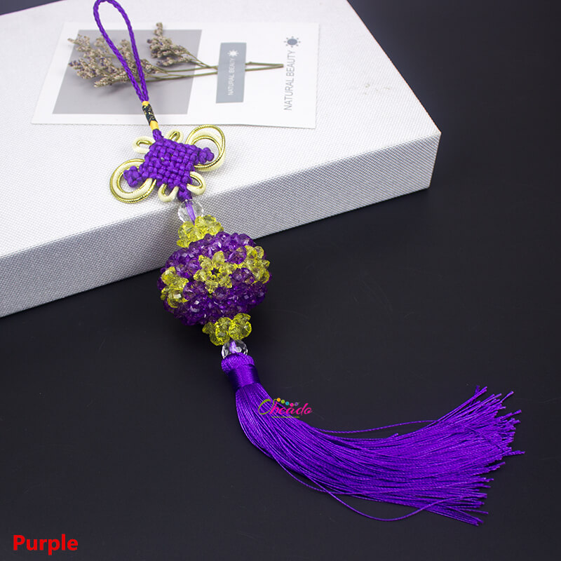 Decorative Lantern Handmade Beaded Craft - Image 4