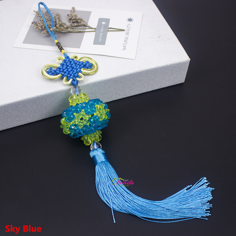 Decorative Lantern Handmade Beaded Craft - Image 5