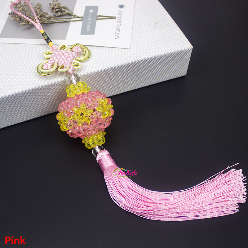 Decorative Lantern Handmade Beaded Craft - Image 7