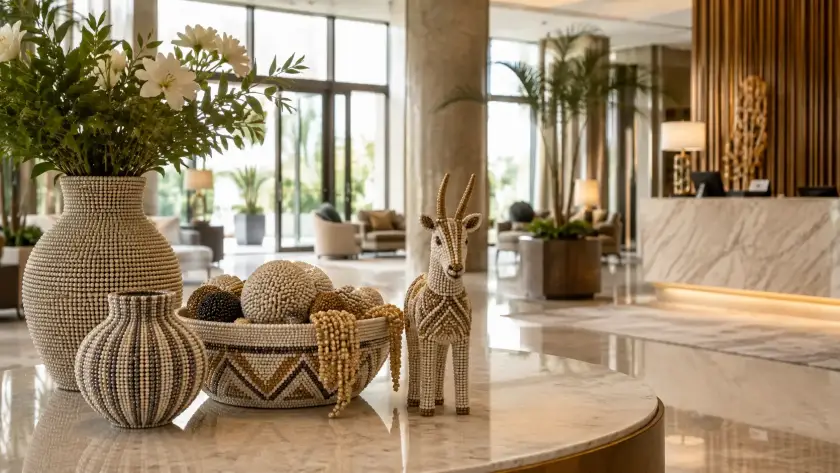 Hotel Beaded Decor - Cover
