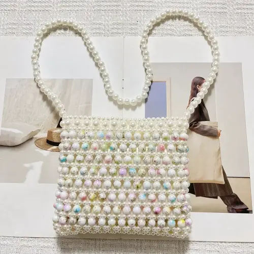 Bespoke Made Pearl Hand Bag 1 - Obeado