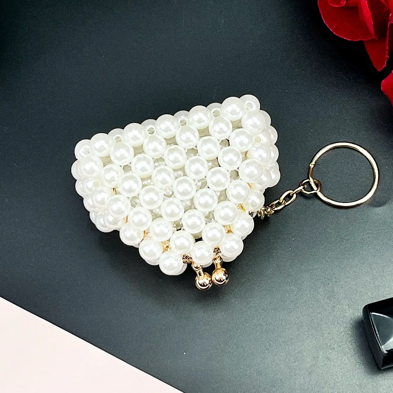 Handmade Mini Pearl Bag for Wholesale - Image 3