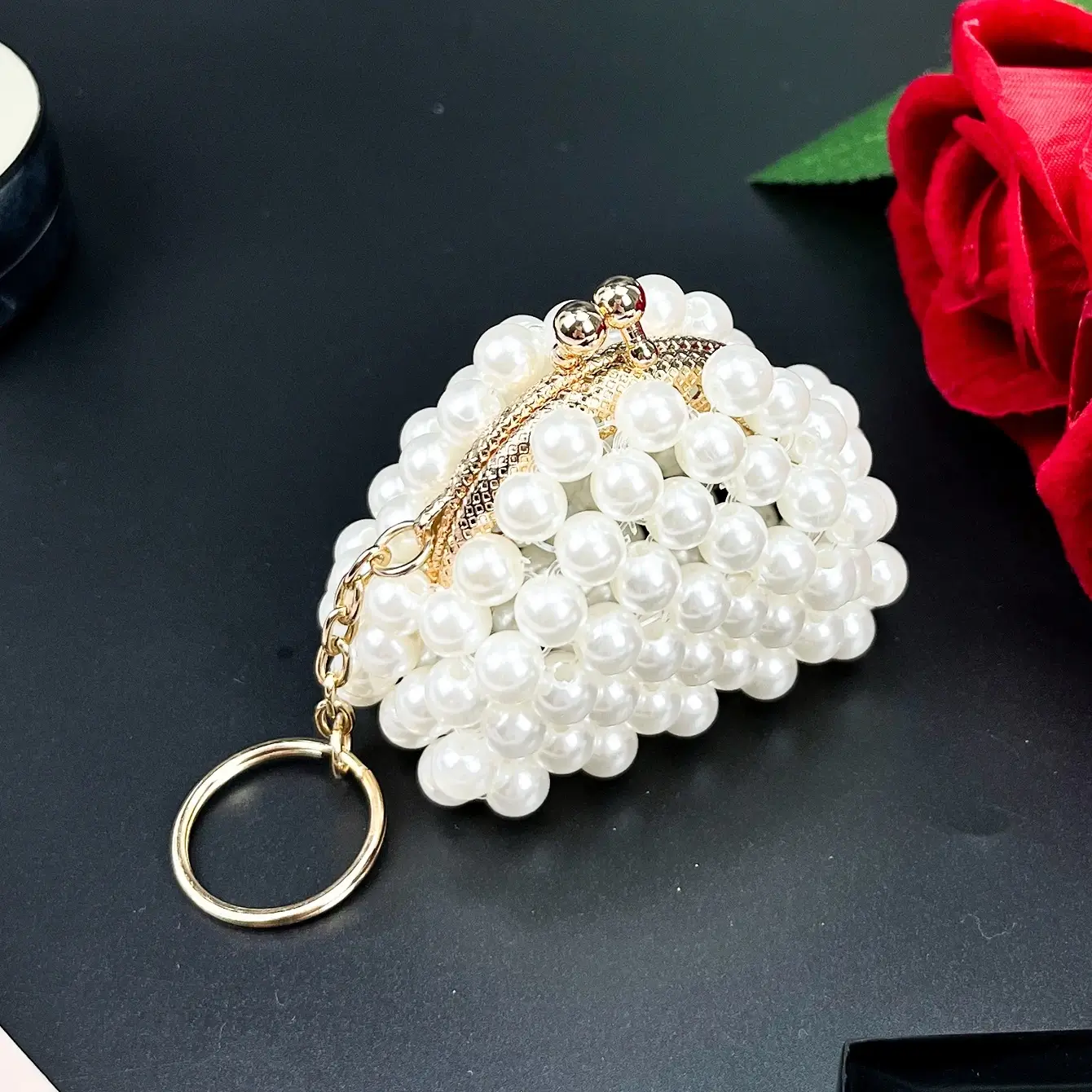 Handmade Mini Pearl Bag for Wholesale - Image 4