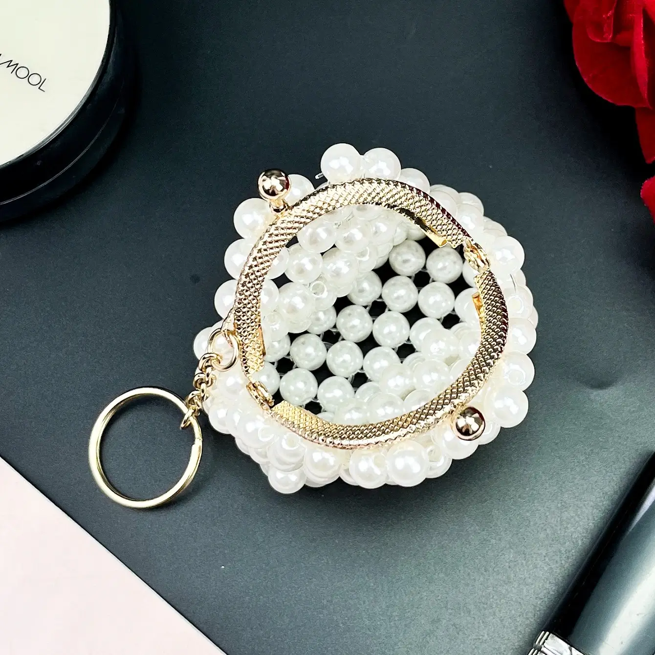 Handmade Mini Pearl Bag for Wholesale - Image 5