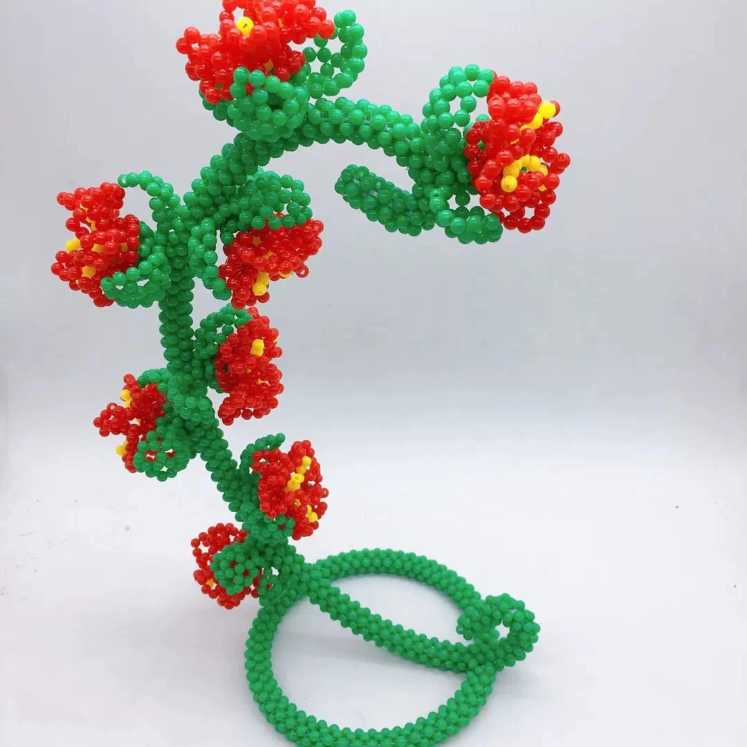 Hanging Basket Ornament Beaded Home Décor - Image 2