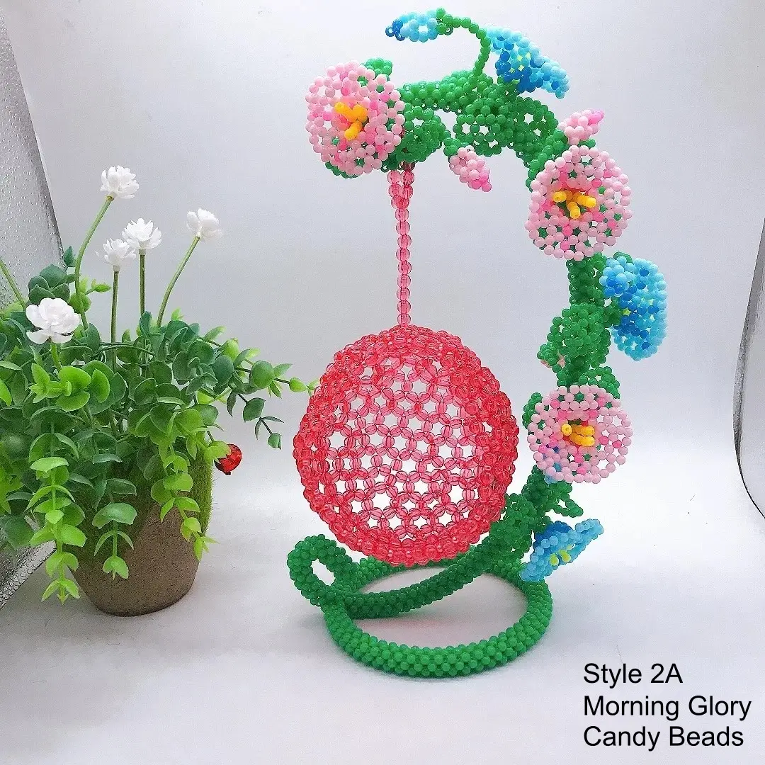 Hanging Basket Ornament Beaded Home Décor - Image 7
